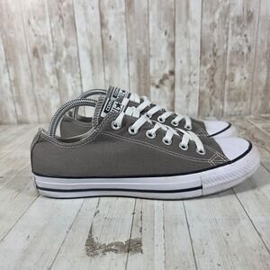 Converse Chuck Taylor All Star Low Top Charcoal Gray Sneakers 1J794 Womens 9.5